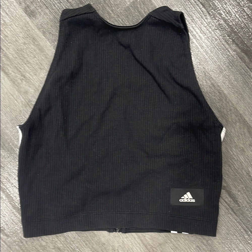 Adidas Black Sleeveless Top